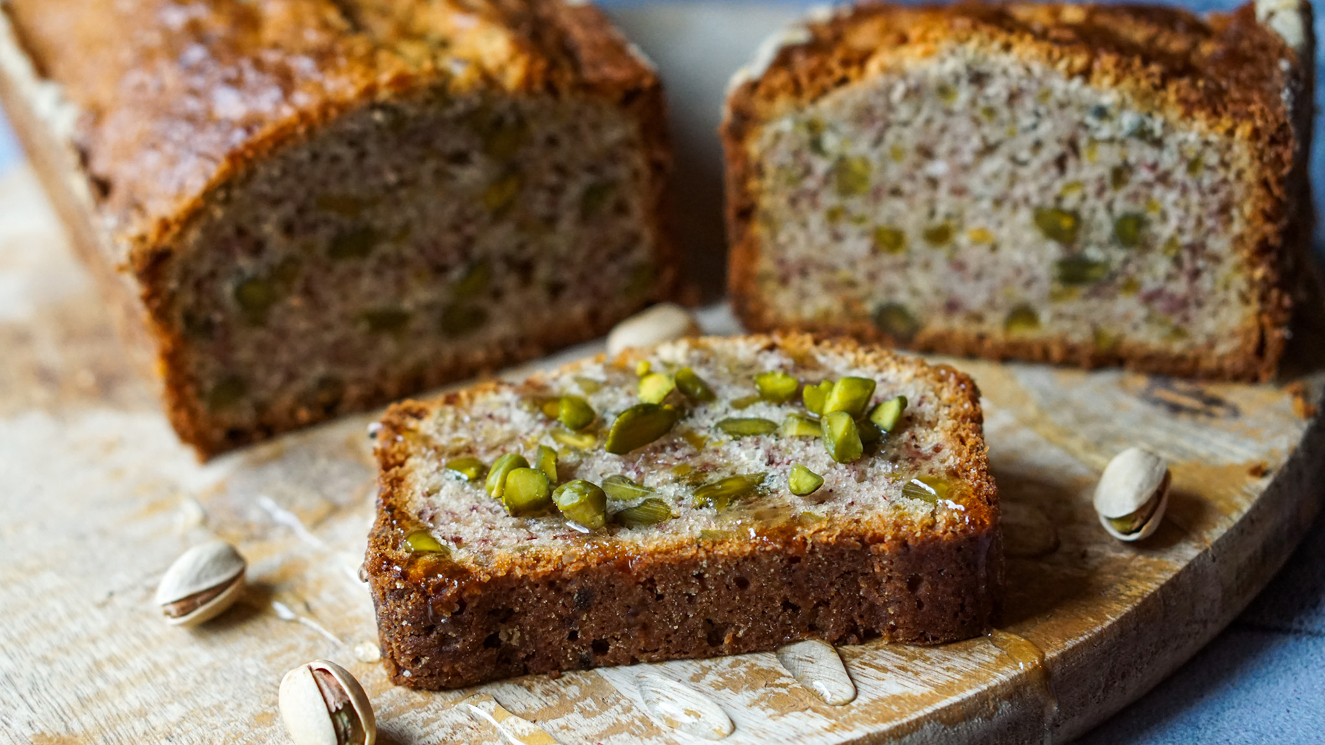 Pistachio Banana Bread