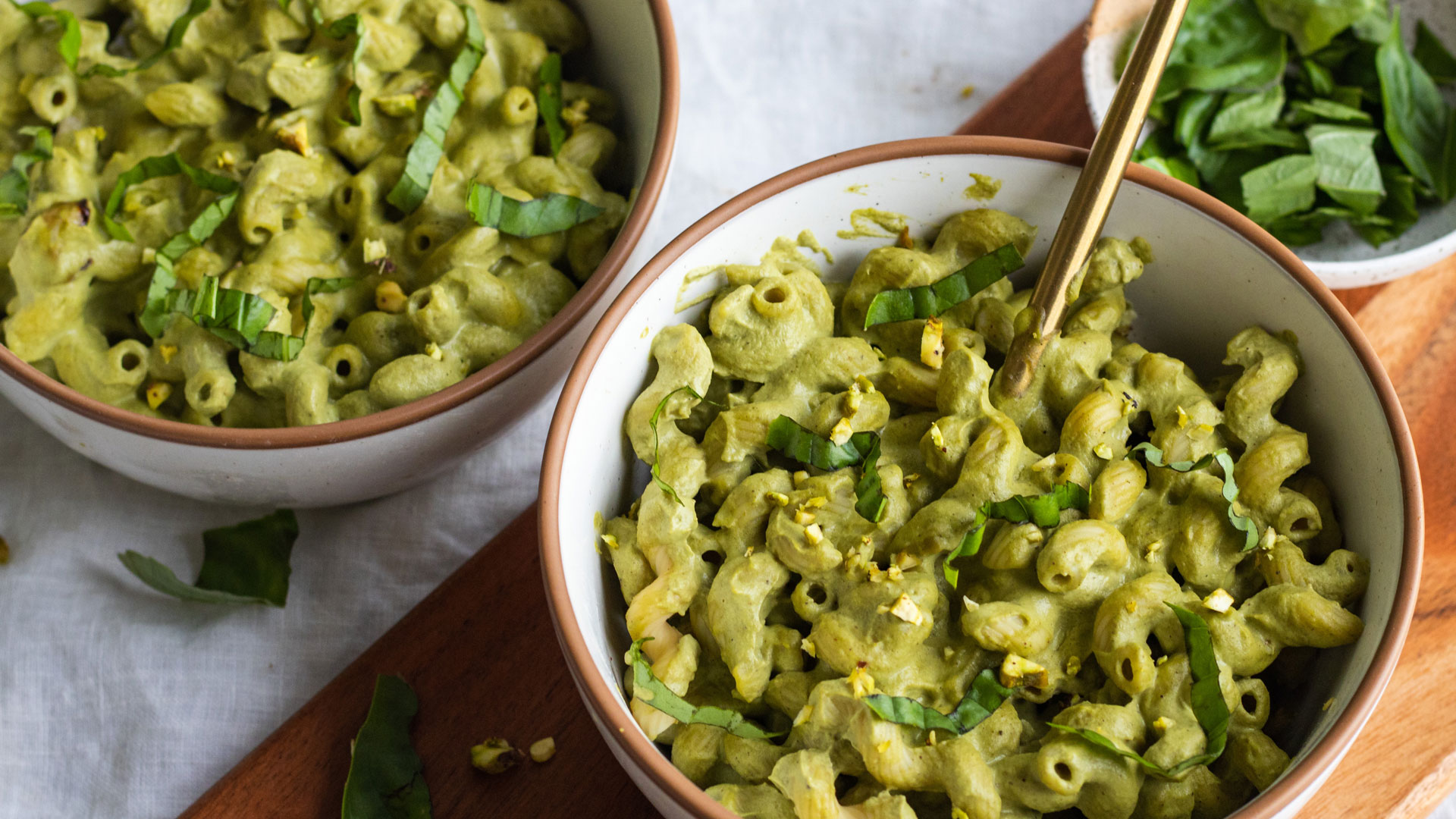 Creamy Pistachio Pasta