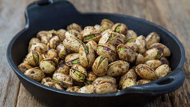 Creole Black Skillet Pistachios