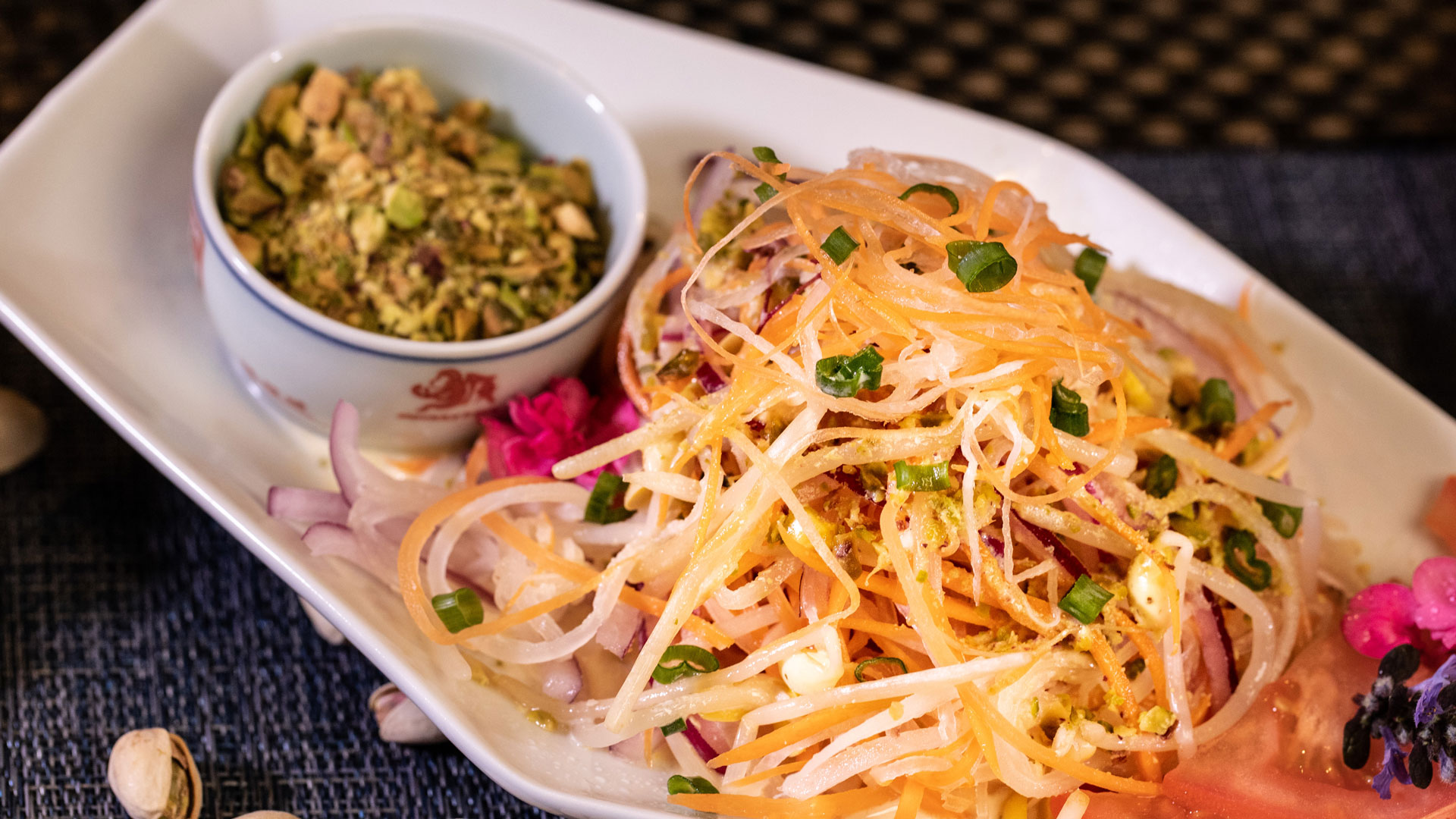 Pistachio Daikon-Carrot Salad