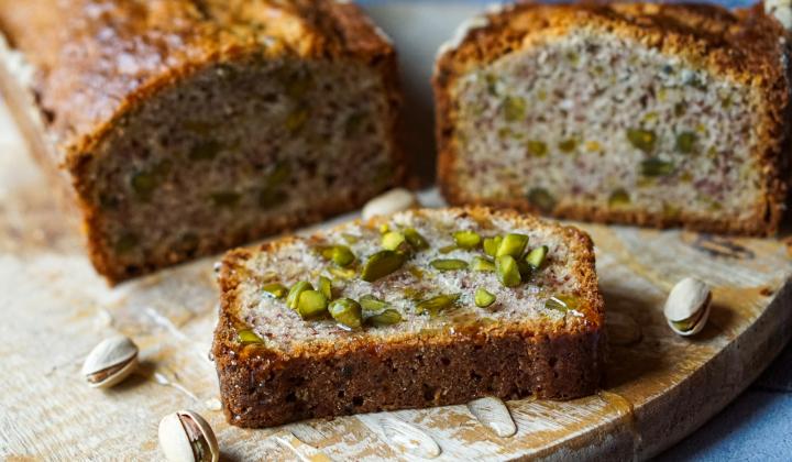 Pistachio Banana Bread