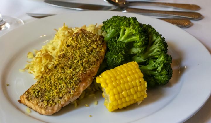 Pistachio Crusted Salmon