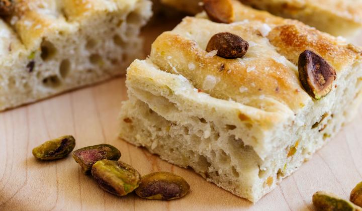 Pistachio Focaccia